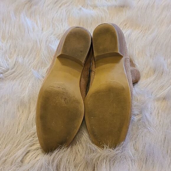 Steve‎ Madden womens tan suade ankle booties with zipper sides size 6 1/2 - Picture 6 of 9